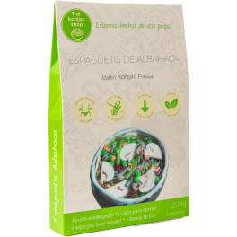 The Konjac Shop Spaghettis De Konjac Basilic 200 Gr