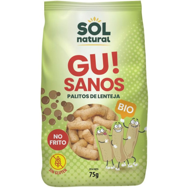 Solnatural Gusanitos Gu Sanos De Lenteja 75 Gr Bio