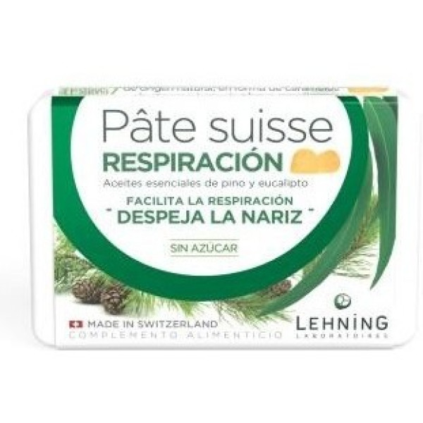 Lehning Pate Suisse Respiration 40 Gummies