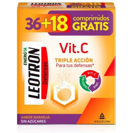 Leotron Vit C 36 Comp+18 Comp Gratis