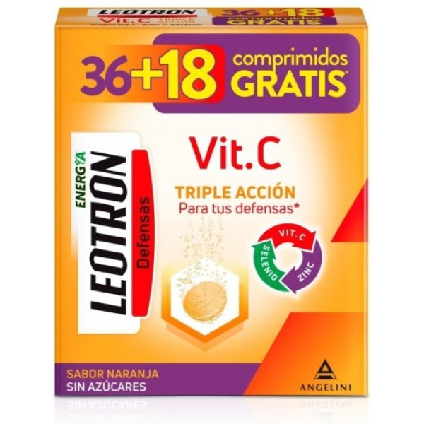 Leotron Vit C 36 Comp+18 Comp Gratuit