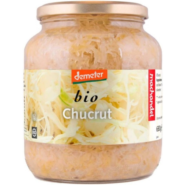 Machandel Weißes Sauerkraut 680 Gr Bio