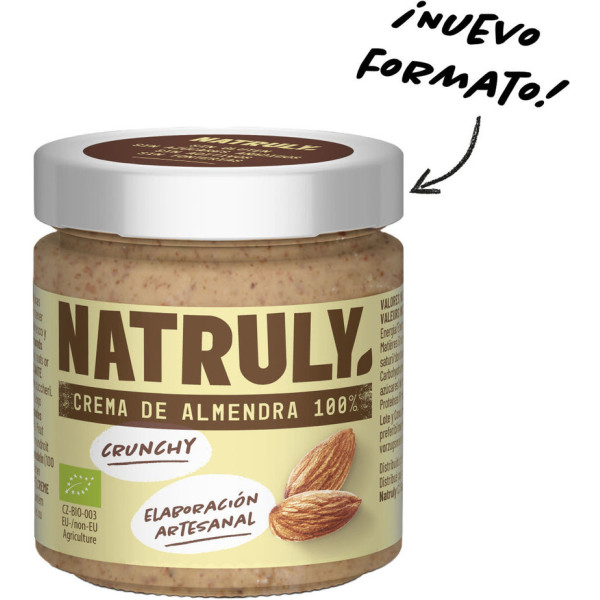 Natruly Amandelcrème 100% 200 Gr