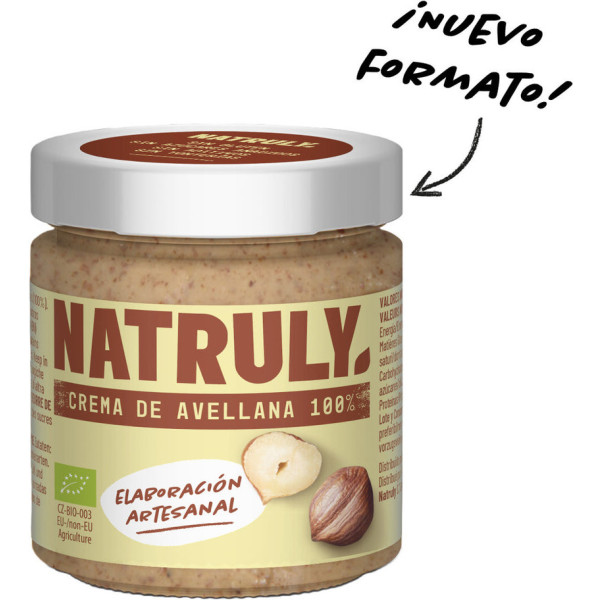 Natruly Crema De Avellana 100% 200 Gr