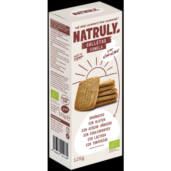 Natruly Biscuits à la Cannelle 125 Gr Bio