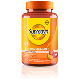 Supradyn Energy Gummies Ad 70 Caram Goma