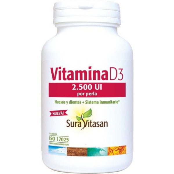 Sura Vitasan Vitamin D3 2.500ui 120 Perlen