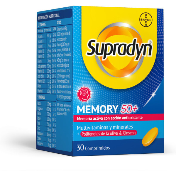 Supradyn Mémoire 50+ 30 Comp