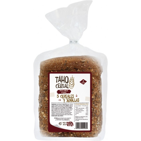 Pain aux Céréales Taho 5 Céréales et Graines Int 400 Gr