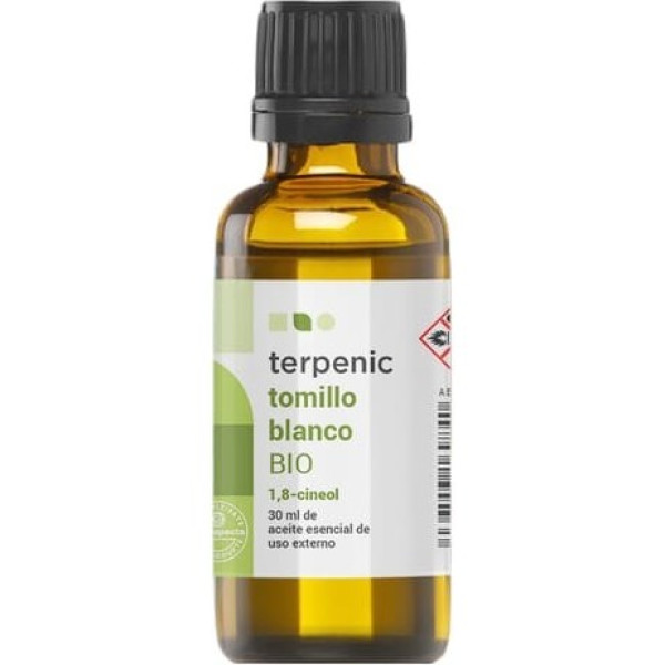 Olio Essenziale Alimentare Biologico Terpenico Evo Timo Bianco 30 Ml