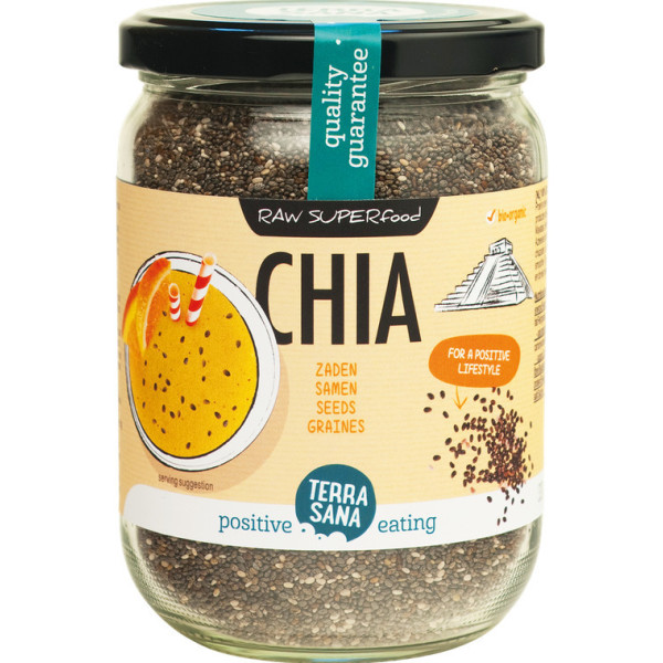 Terrasana Sementes de Chia 330 Gr Vegano