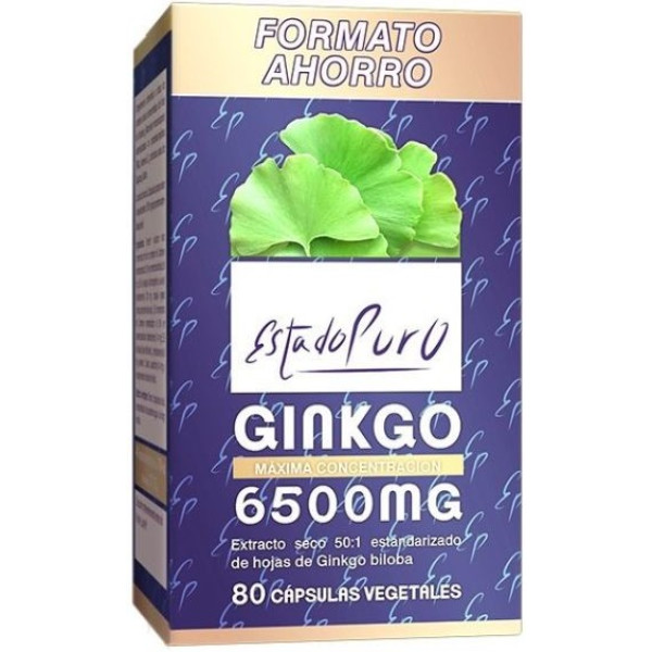 Tongil Ginkgo 6500 mg 80 Kapseln reiner Zustand