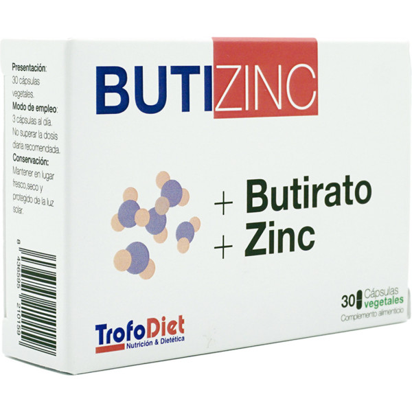 Trofodiet Btd Trofodiet Butizinc 30 Caps