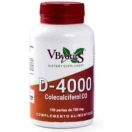 Vbyotics Vitamina D3 4000ui 180 Perlas