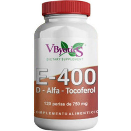 Vbyotics Vitamina E 400 120 Perlas