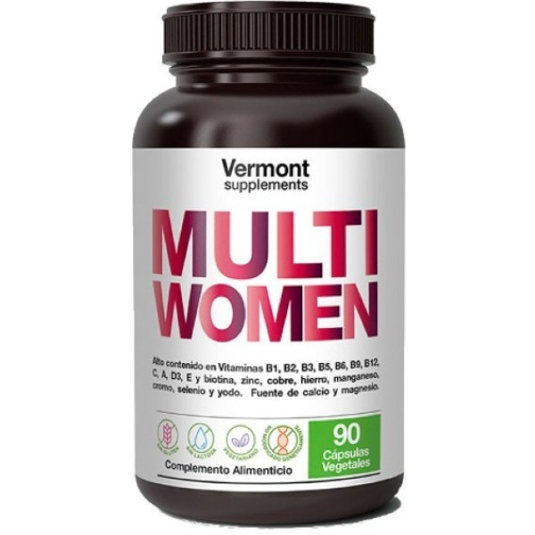 Vermont Suplementos Multi Mulheres 90v Caps