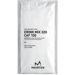 Maurten Drink Mix 320 CAF 14 Sobres x 80 Gr - Bebida Energética con Alta Concentración de Hidratos y Cafeína. Sin gluten / Vegano