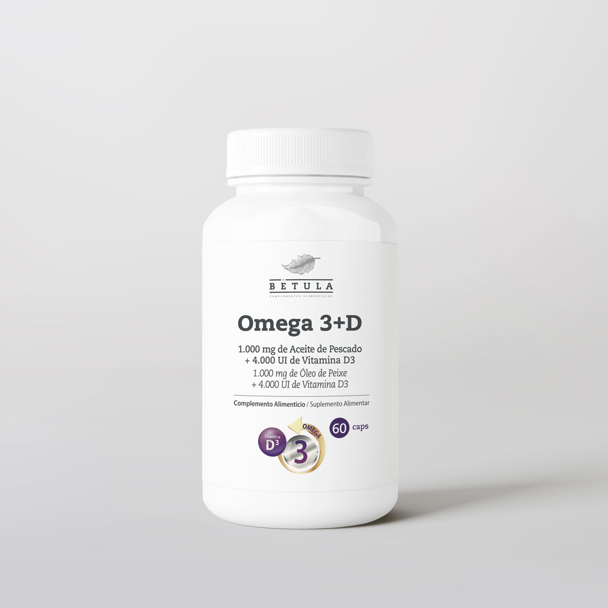 Betula Ã”Mega 3+D 6 CÃ¡Psulas-image