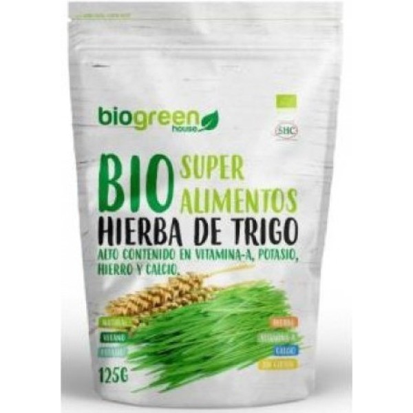 Biogreen House Biogreen Bio Erba di Grano Superfood 125 Gr