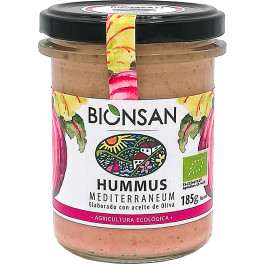 Bionsan Houmous Mediterraneum 185 Gr Eco Vegan