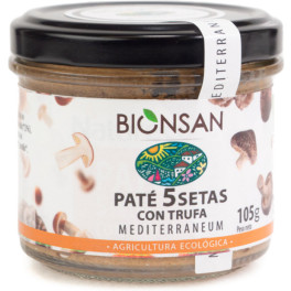 Bionsan Paté 5 Champignons met Truffel 105 Gr Eco Vegan