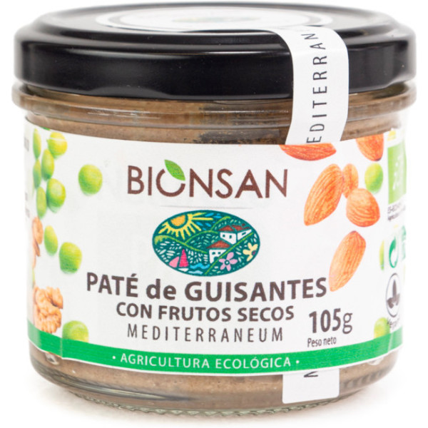 Bionsan Erbsenpastete mit Nüssen 105 Gr Vegan