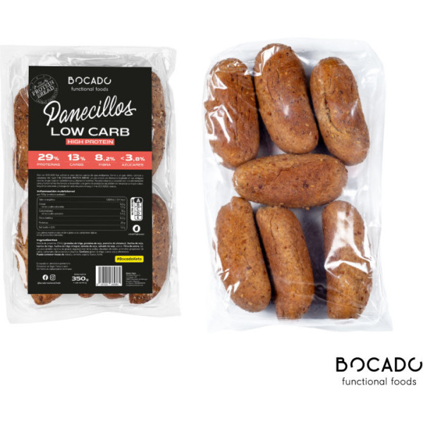 Bocado Panecillos Low Carb High Protein 7 Uds