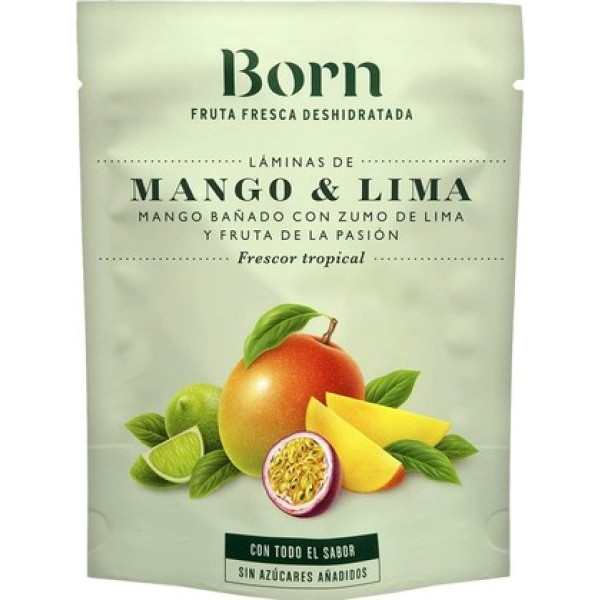 Born Mango- und Limetten-Dehydrierte Blätter 40 Gr Eco