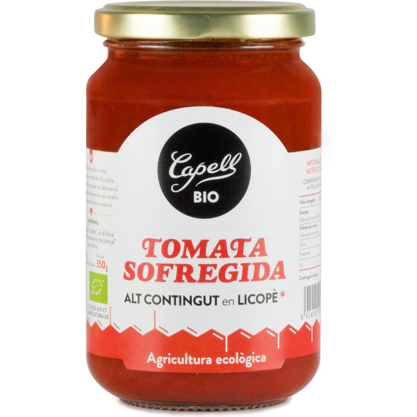 Capell Tomate Sofrito Casero Licopeno 6 Uds X 350 Gr Eco