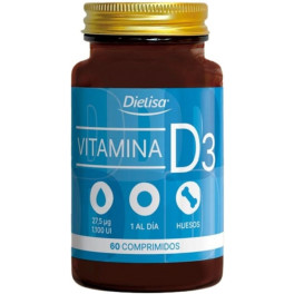 Dietisa (dielisa) Vitamin D3 60 Comp