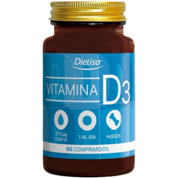 Dietisa (dielisa) Vitamin D3 60 Comp