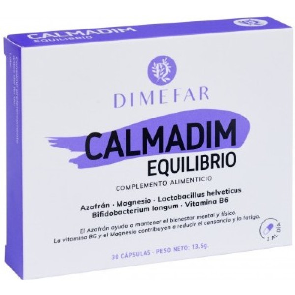 Dimefar Calmadim Equilibrio 30 Caps