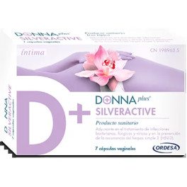 Donna Plus Donnaplus Silveractive 7 Cáps Vag Lilás