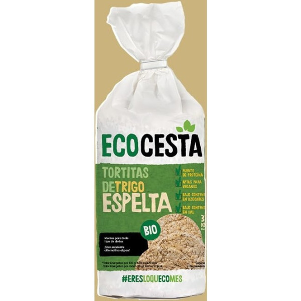 Ecobasket Crêpes D'épeautre Au Blé Entier 108 Gr Bio S/a