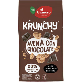 El Granero Integral El Granero Muesli Krunchy Aveia com Chocolate 375 Gr Bio