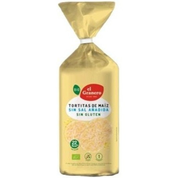 El Granero Frittelle di Mais Integrali El Granero Senza Sale 130 Gr Bio Sg