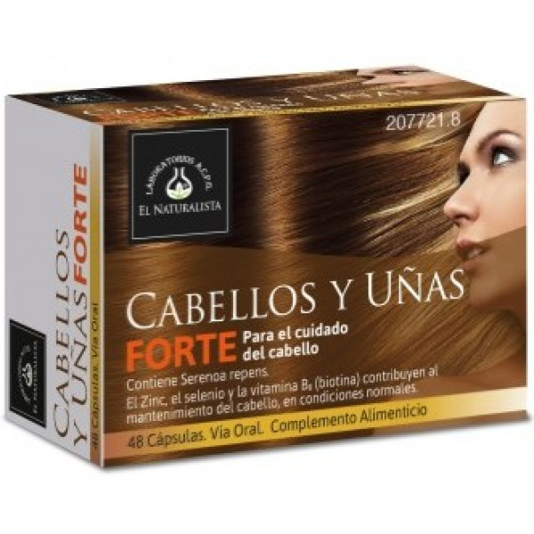 El Naturalista Cabelo e Unhas Forte 48 Cápsulas