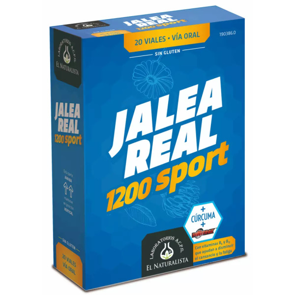 El Naturalista Jalea Real + Curcuma 20 Viales