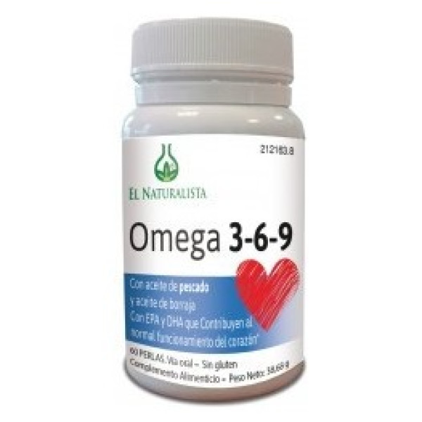 El Naturalista Omega 3-6-9 60 Parels