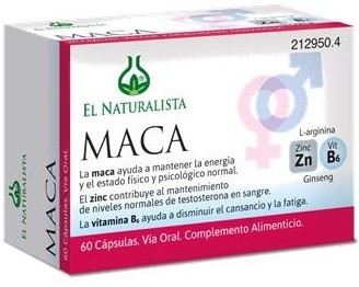El Naturalista Maca 60 Capsule