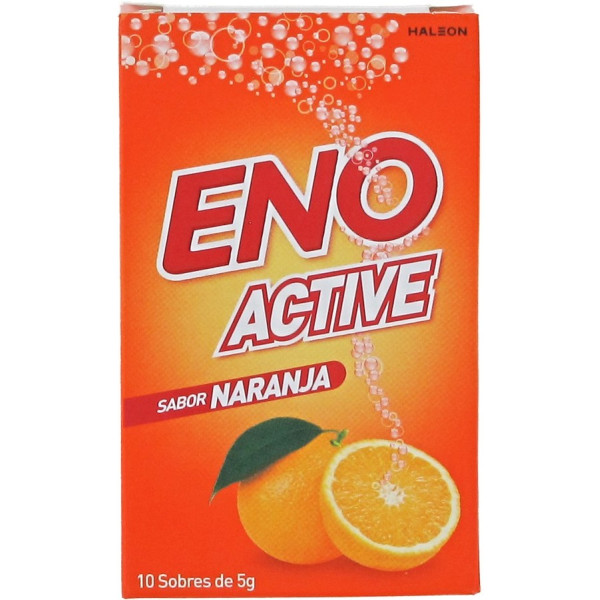 Eno Active Laranja 10 Envelopes x 5 Gr