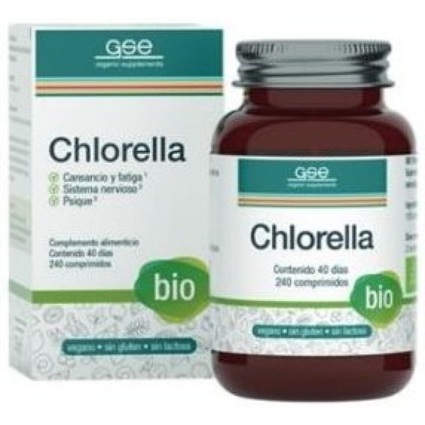 Gse Chlorella 240 Comp Bio Veganistisch