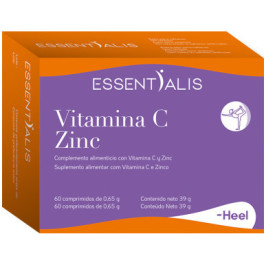 Heel Essentialis Vitamina C Zinc 60 Comp