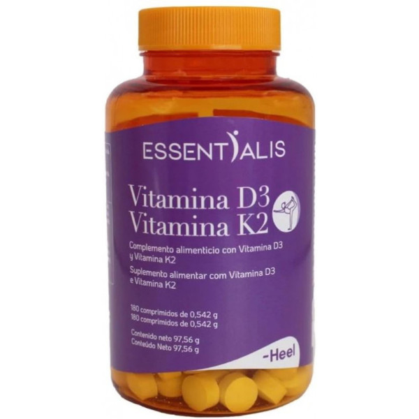 Heel Essentialis Vitamina D3 Vitamina K2 180 Comp