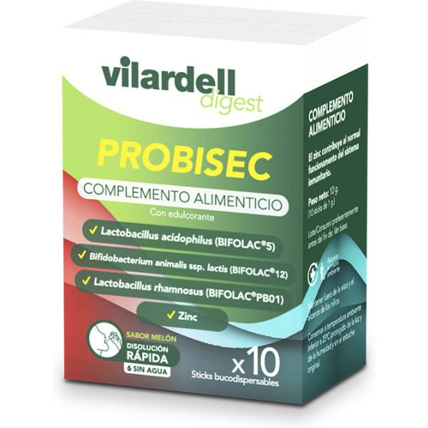 Vilardell Digest Probisec 10 Sticks Bucodisp