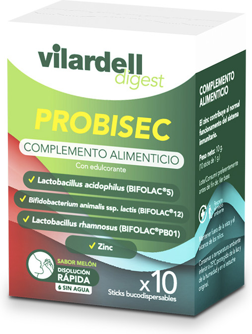 Vilardell Digest Probisec 10 Bastoncini Bucodisp-image