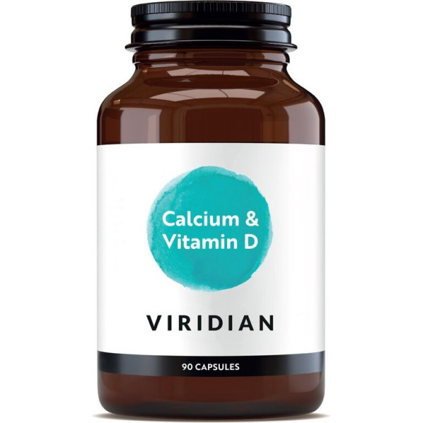 Viridian Calcium-d3 Alta Potência 90 Cápsulas