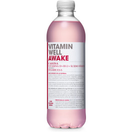 Vitamin Well Bebida Vitaminada Awake-frambuesa 500 Ml