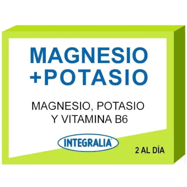 Integralia Magnesio + Potasio + Vitamina B6 60 Caps