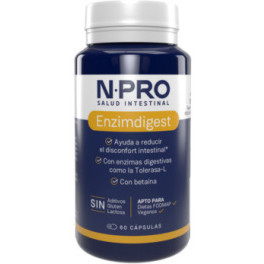 Npro Enzimdigest Enzimas Digestivas 60 Cápsulas